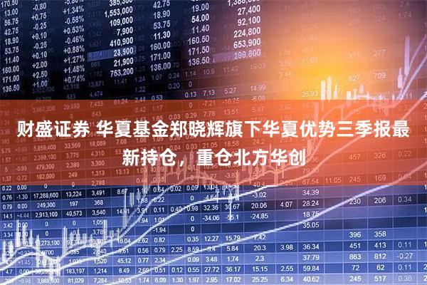 财盛证券 华夏基金郑晓辉旗下华夏优势三季报最新持仓，重仓北方华创